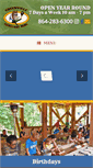 Mobile Screenshot of greenvillegemstonemine.com